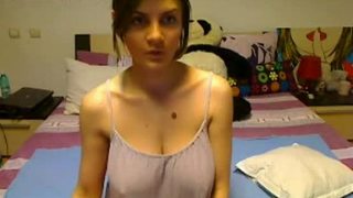 College brunette tits out - watch part 2 at wildfuckcam.com